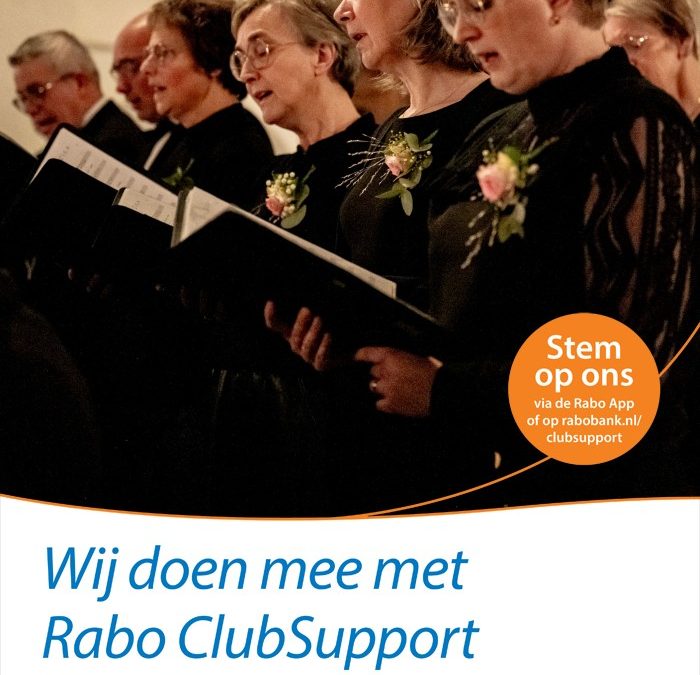 De RaboClubSupport 2024 is weer van start en wij doen mee